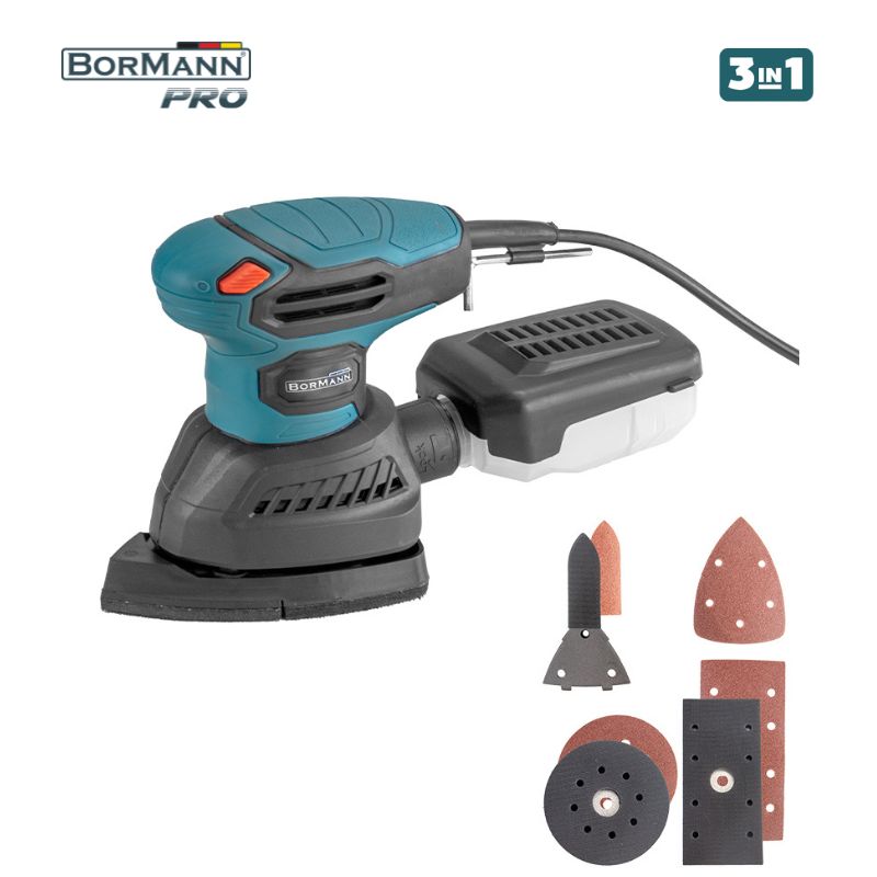 BORMANN BSS2300 Τριβείο Έκκεντρο/Παλμικό/Δέλτα 220W 042648