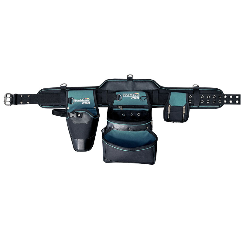 Αξεσουάρ κινητών Elektrostore24 - ΣΗΜΑΝΤΙΚΟ: Σε περίπτωση διαφοράς τιμής από το κατάστημα ισχύει παντα και μόνο η τιμή του καταστήματος BORMANN Pro BTB3200 Ζώνη Εργαλείων Μέσης με 12 Θήκες 03