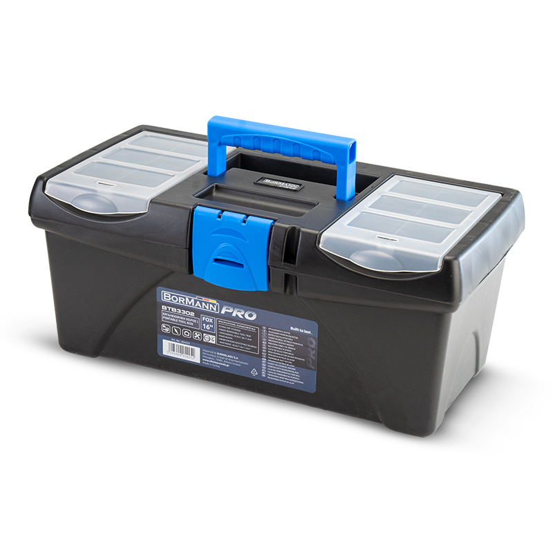Αξεσουάρ κινητών Elektrostore24 - ΣΗΜΑΝΤΙΚΟ: Σε περίπτωση διαφοράς τιμής από το κατάστημα ισχύει παντα και μόνο η τιμή του καταστήματος BORMANN Pro BTB3302 Εργαλειοθήκη Χειρός Πλαστική