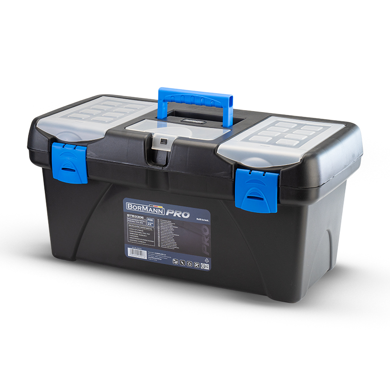 Αξεσουάρ κινητών Elektrostore24 - ΣΗΜΑΝΤΙΚΟ: Σε περίπτωση διαφοράς τιμής από το κατάστημα ισχύει παντα και μόνο η τιμή του καταστήματος BORMANN Pro BTB3306 Εργαλειοθήκη Χειρός Πλαστική