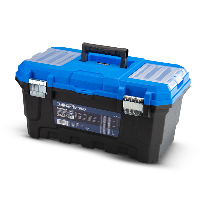 Αξεσουάρ κινητών Elektrostore24 - ΣΗΜΑΝΤΙΚΟ: Σε περίπτωση διαφοράς τιμής από το κατάστημα ισχύει παντα και μόνο η τιμή του καταστήματος BORMANN Pro BTB3312 Εργαλειοθήκη Χειρός Πλαστική