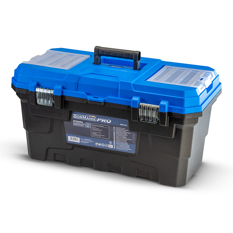 Αξεσουάρ κινητών Elektrostore24 - ΣΗΜΑΝΤΙΚΟ: Σε περίπτωση διαφοράς τιμής από το κατάστημα ισχύει παντα και μόνο η τιμή του καταστήματος BORMANN Pro BTB3314 Εργαλειοθήκη Χειρός Πλαστική