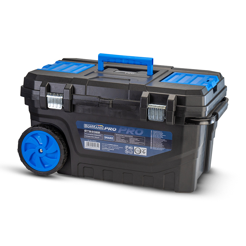Αξεσουάρ κινητών Elektrostore24 - ΣΗΜΑΝΤΙΚΟ: Σε περίπτωση διαφοράς τιμής από το κατάστημα ισχύει παντα και μόνο η τιμή του καταστήματος BORMANN Pro BTB3322 Εργαλειοθήκη Πλαστική
