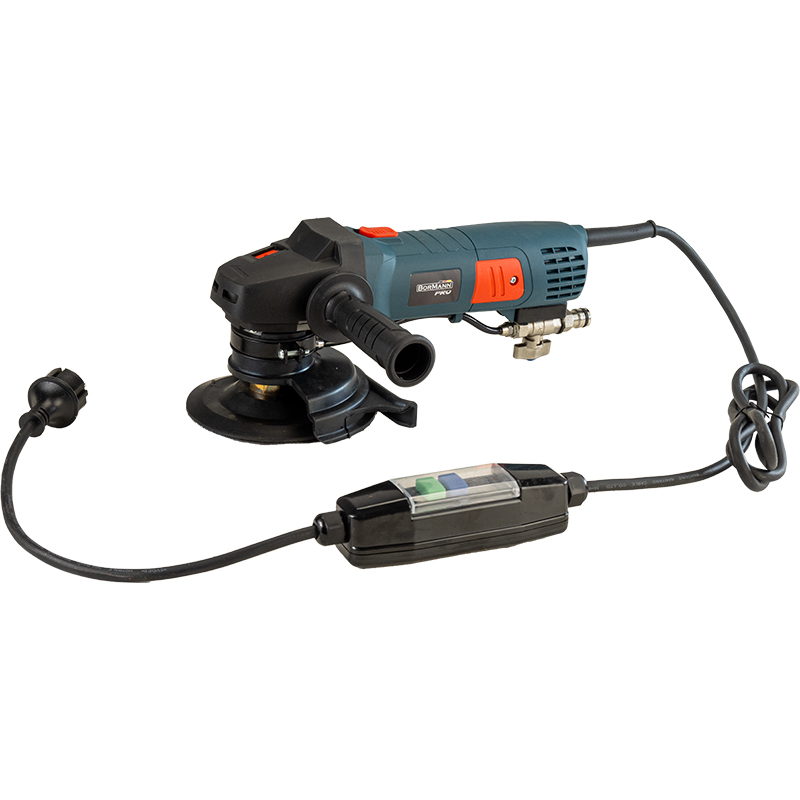 BORMANN Pro BTC6350 Λειαντήρας (Στιλβωτήρας) Ρυθμιζόμενος Δομικών Υλικών Νερού 1300W, 125mm 070023