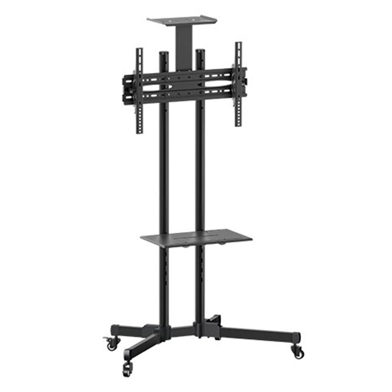 BORMANN BTV1300 Βάση Τηλεόρασης Επιδαπέδια,Τροχήλατη 26''-60'',50Kg,με Ράφι 035763