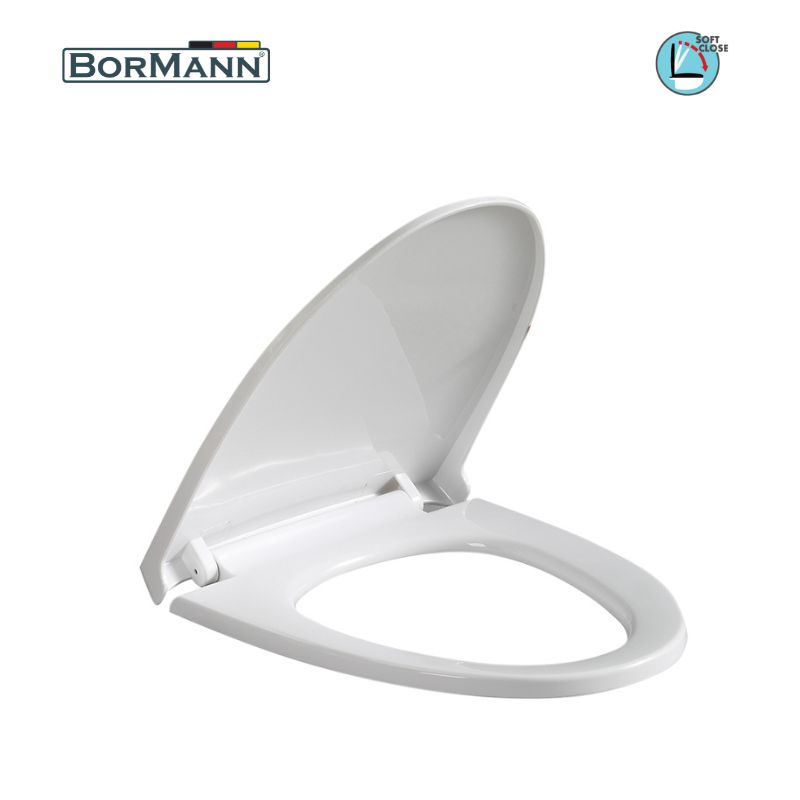 BORMANN BTW1070 Κάλυμμα Λεκάνης Aries Soft Close 2280gr, Duroplast 445x360mm 056621