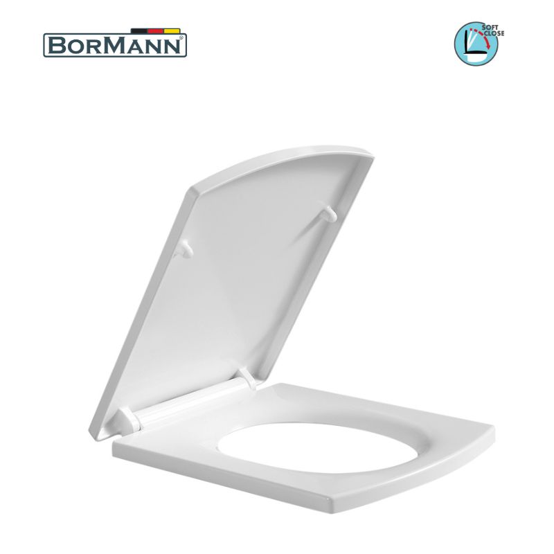 BORMANN BTW1075 Κάλυμμα Λεκάνης Virgo Soft Close 2520gr, Duroplast 440x345mm 056638