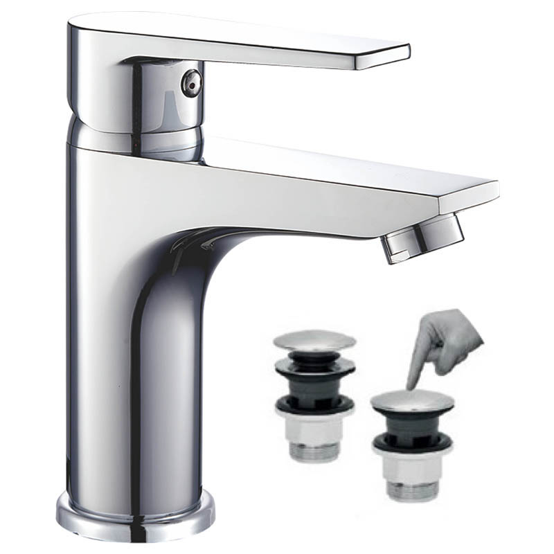 BORMANN BTW3000 Μπαταρία Νιπτήρα Avra 35mm Αναμεικτική με Pop Up 026006