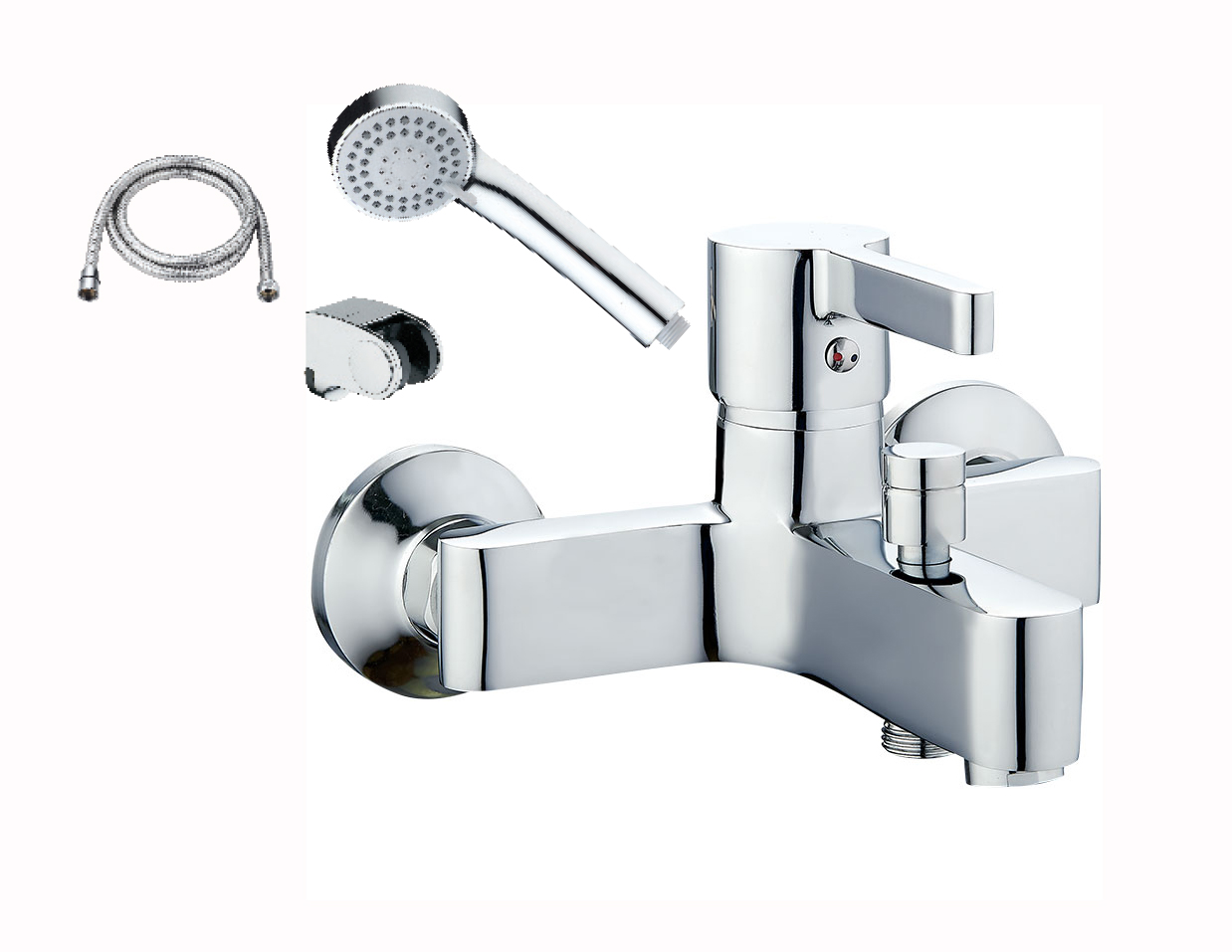 BORMANN BTW3380 Μπαταρία Μπάνιου Violet, 35mm, Αναμεικτική, 1120G, Με Σετ Ντους 049678