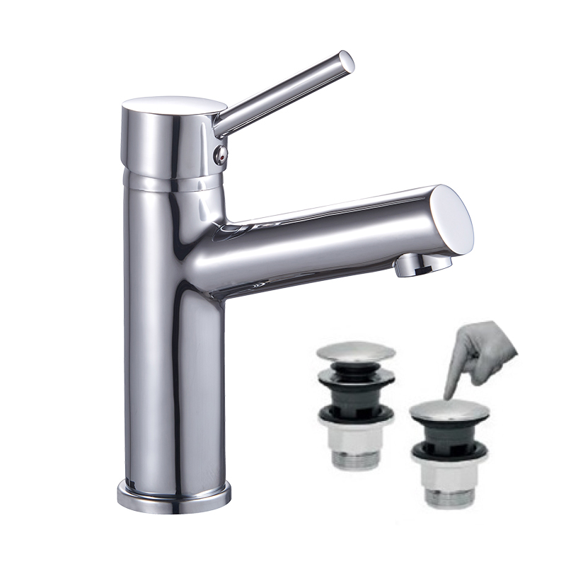 BORMANN BTW3405 Μπαταρία Νιπτήρα Eva 35mm, Αναμεικτική, Με Pop Up 750G 055075