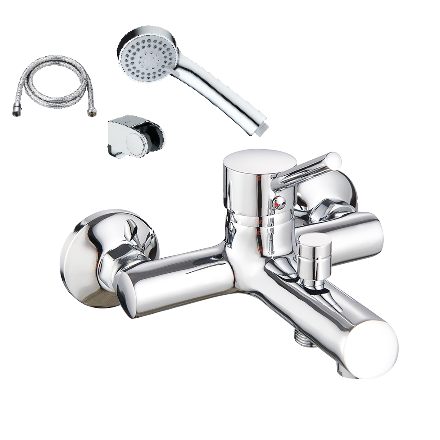 BORMANN BTW3410 Μπαταρία Μπάνιου Eva 35mm,Αναμεικτική, Με Σετ Ντους 950G 055082