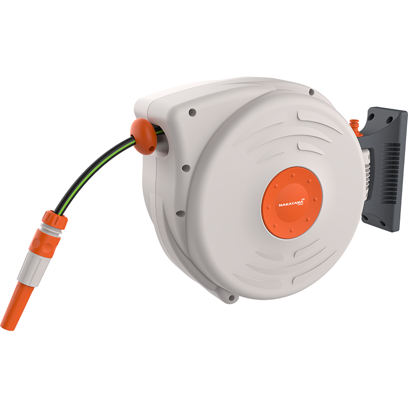 NAKAYAMA Pro GH9160 Ανέμη Ποτίσματος Τοίχου Αυτόματη, Με Λάστιχο 15m 1/2'' 4 Εξαρτήματα 062547