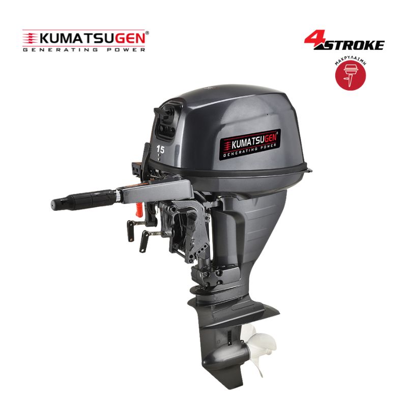 KUMATSUGEN GM6300 Εξωλέμβια Μηχανή Τετράχρονη 15Hp,Μακρύλαιμη,Υδρόψυκτη 076919