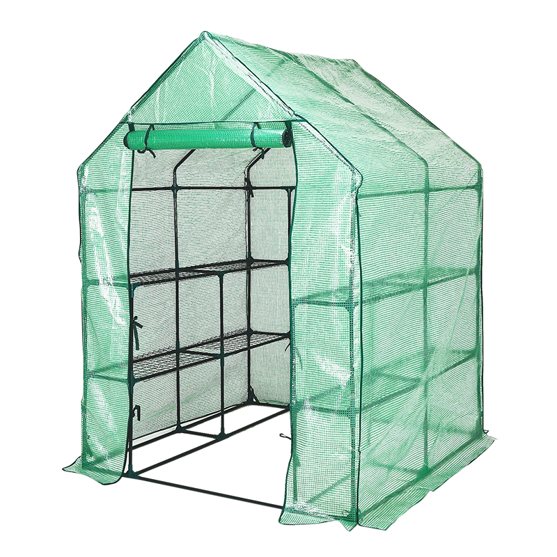 NAKAYAMA NFC1000 Θερμοκήπιο Με Μεταλλικό Σκελετό Και Ράφια L143xW143xH195cm 061359