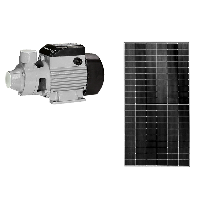NAKAYAMA Pro NP2200 Αντλία Νερού με Φωτοβολταικό 24V,210W,Μέγιστο Μανομετρικό 25m Πάνελ 450W 080039
