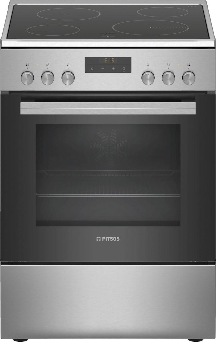 - ΣΗΜΑΝΤΙΚΟ: Σε περίπτωση διαφοράς τιμής από το κατάστημα ισχύει παντα και μόνο η τιμή του καταστήματος Pitsos PHN039150 Κουζίνα 66lt με Κεραμικές Εστίες Π60cm