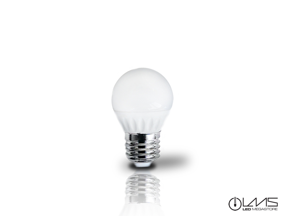 Λαμπτήρας LED Ε27 5 Watt Bulb Milky Θερμό Λευκό 05703
