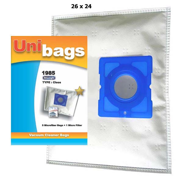 Unibags 1985 5τμχ Σακούλες Σκούπας 1985