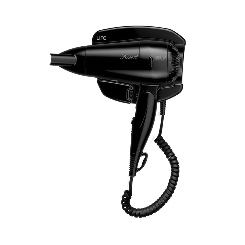 Elektrostore24 Ηλεκτρικές Συσκευές - ΣΗΜΑΝΤΙΚΟ: Σε περίπτωση διαφοράς τιμής από το κατάστημα ισχύει παντα και μόνο η τιμή του καταστήματος Life Resort 1600W Black Σεσουάρ Μαλλιών 221-0252