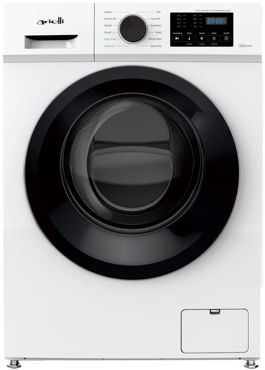 Arielli AWM-80415INV Πλυντήριο Ρούχων 8kg, 1400 Στροφών