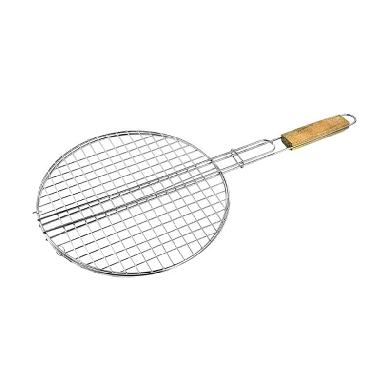 BORMANN Elite BBQ1001 Σχάρα Ιnox Διπλή Φ40cm 024378