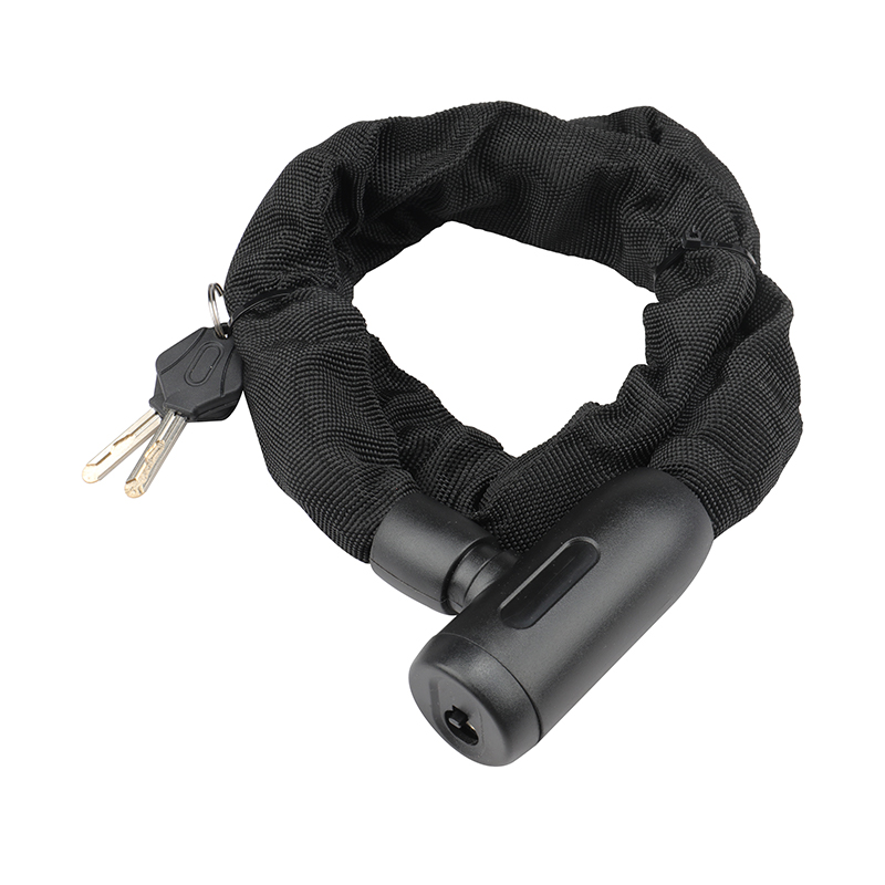 BORMANN Pro BLK1340 Αντικλεπτική Αλυσίδα Μοτοσυκλέτας 100cm, Πάχος 10mm,με Κλειδαρία και Επένδυση 075646