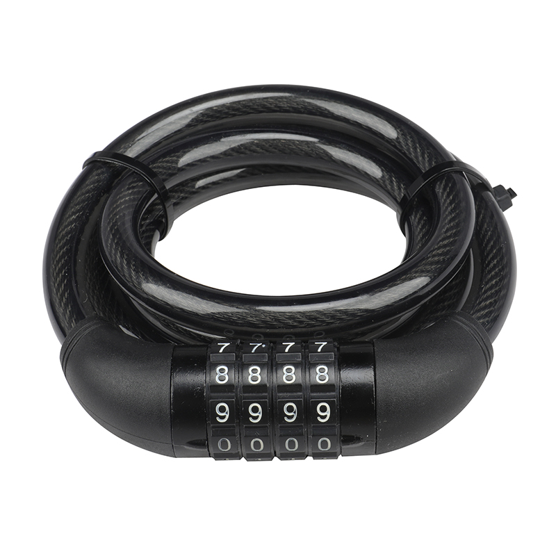 BORMANN Pro BLK1345 Αντικλεπτική Κουλούρα Μοτοσυκλέτας 120cm,Πάχος 12mm, Με κλειδαριά Συνδυασμού 075653