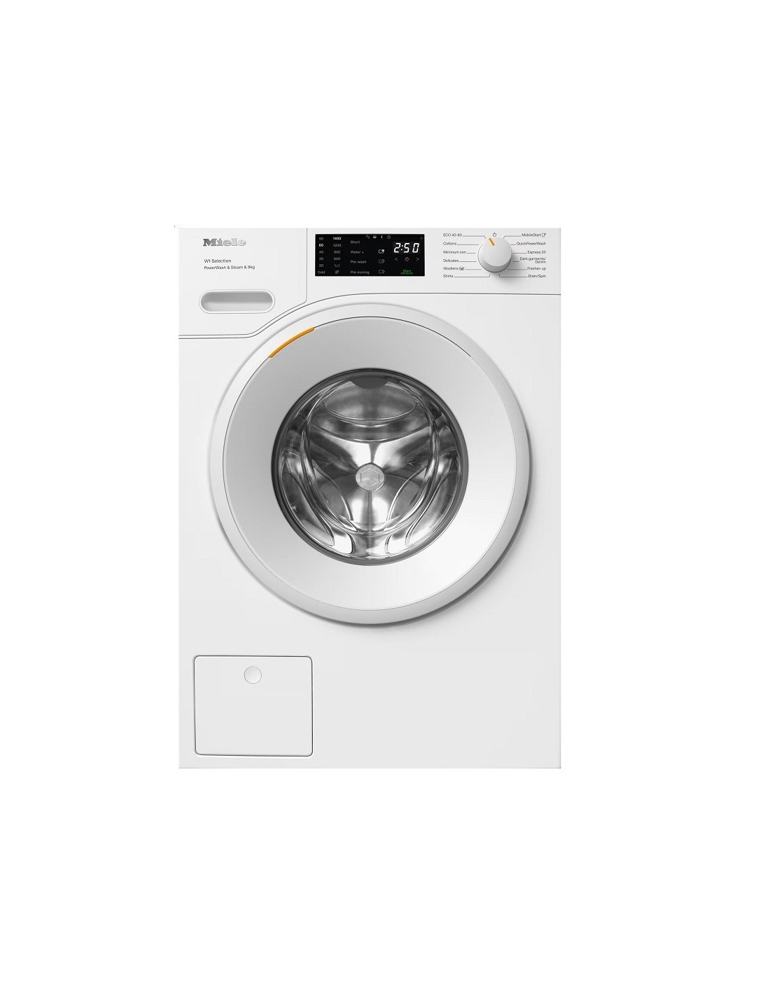 Miele WSD383WCS PWashSteam Πλυντήριο Ρούχων 9kg με Λειτ