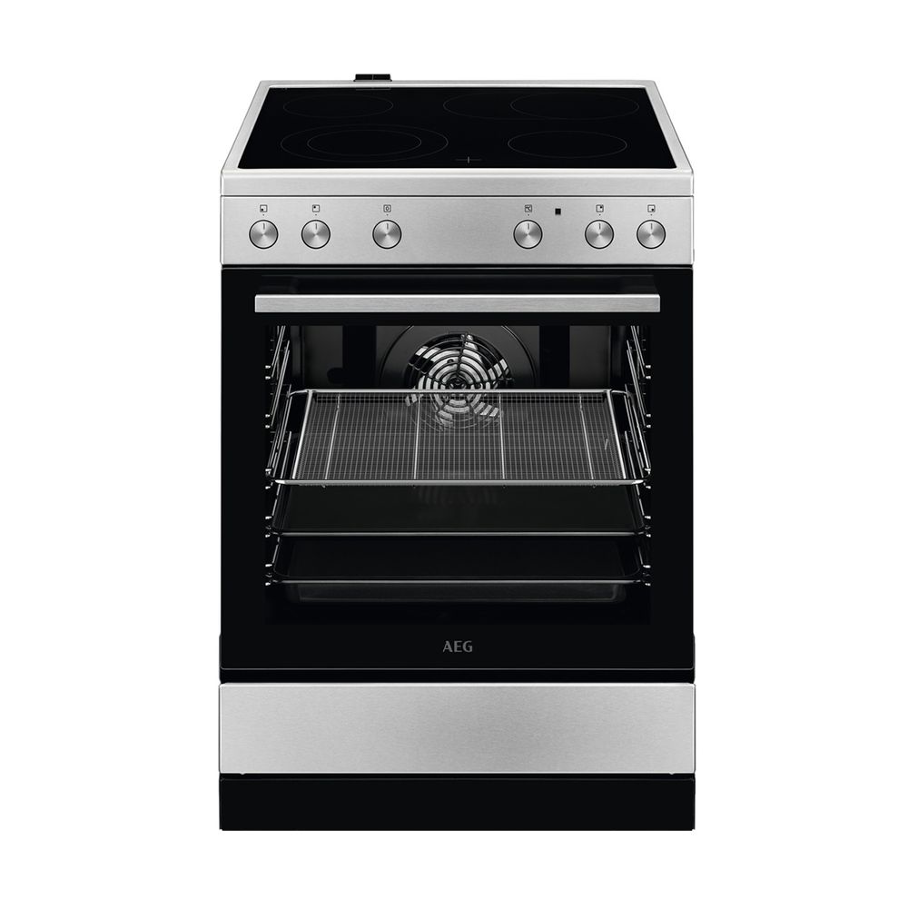 AEG CCB6400CBM Inox Κουζίνα Κεραμική CCB6400CBM