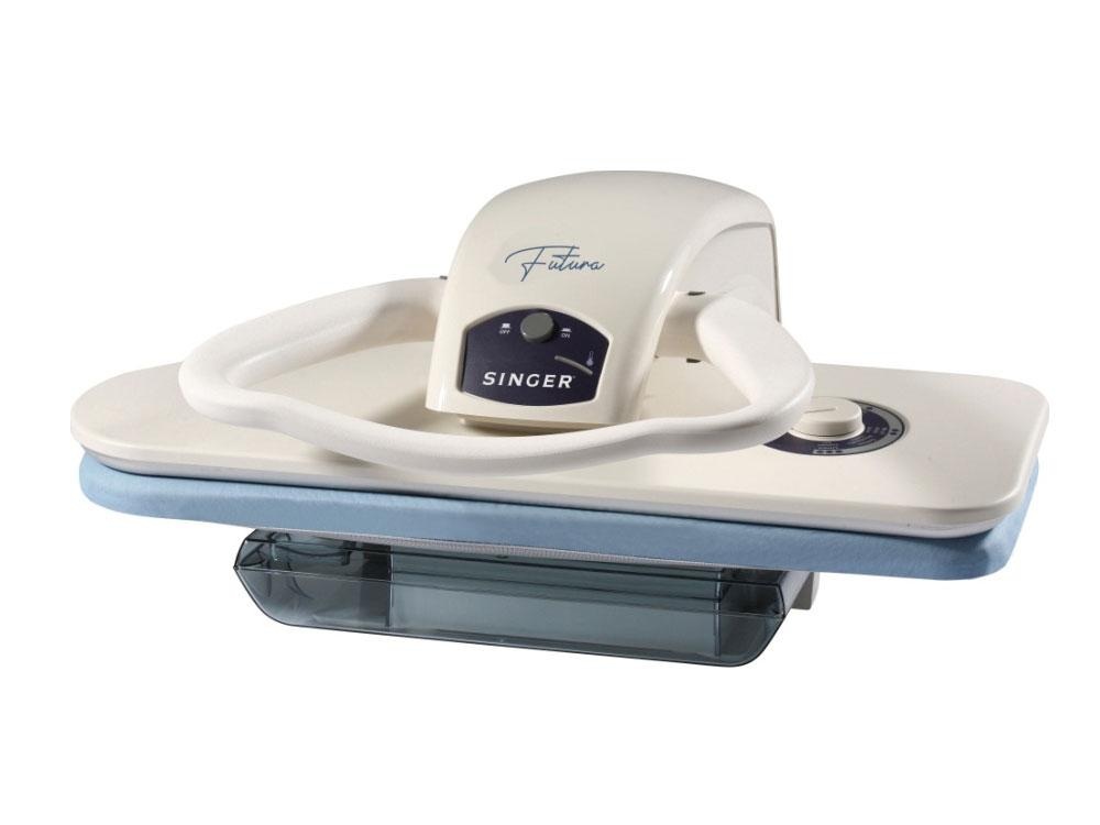 - ΣΗΜΑΝΤΙΚΟ: Σε περίπτωση διαφοράς τιμής από το κατάστημα ισχύει παντα και μόνο η τιμή του καταστήματος Πρέσα Σιδερώματος Singer Futura Futura