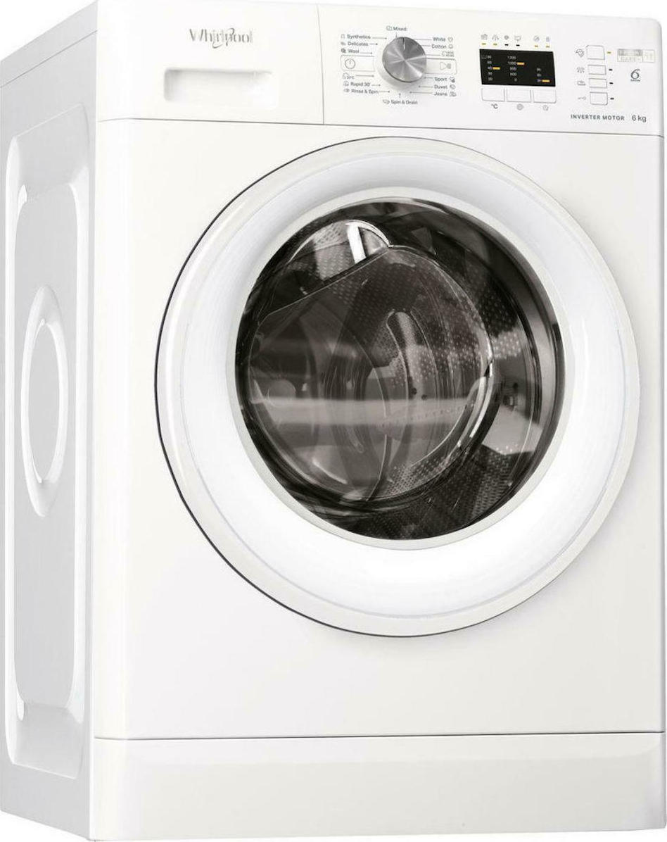 Whirlpool FFL 6238W EE Πλυντήριο Ρούχων 6kg, 1200 Στροφ