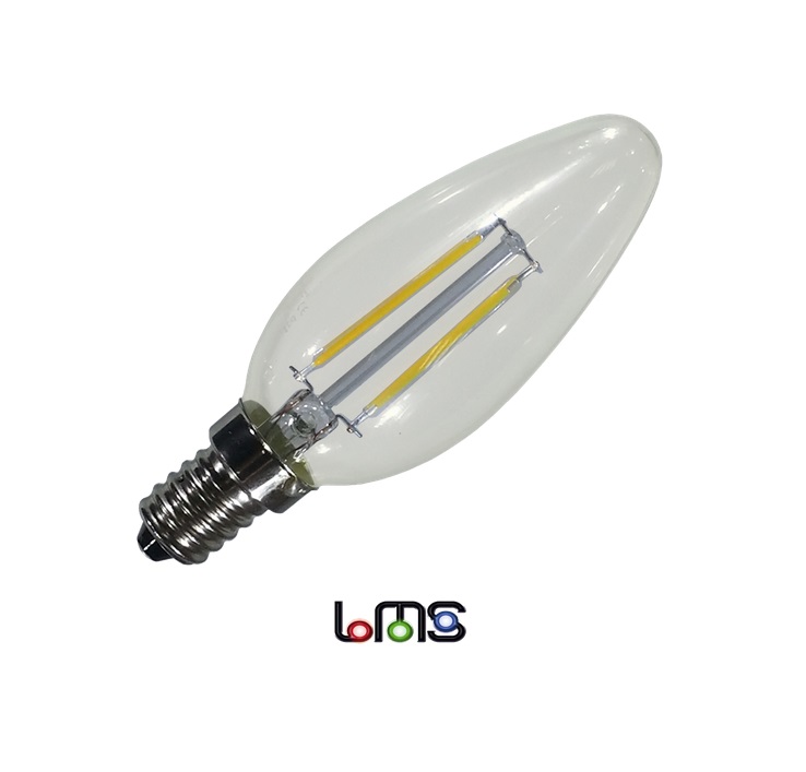 Λαμπτήρας Led Filament LMS E14 Κερί 3,5 Watt Θερμό λευκό 05885