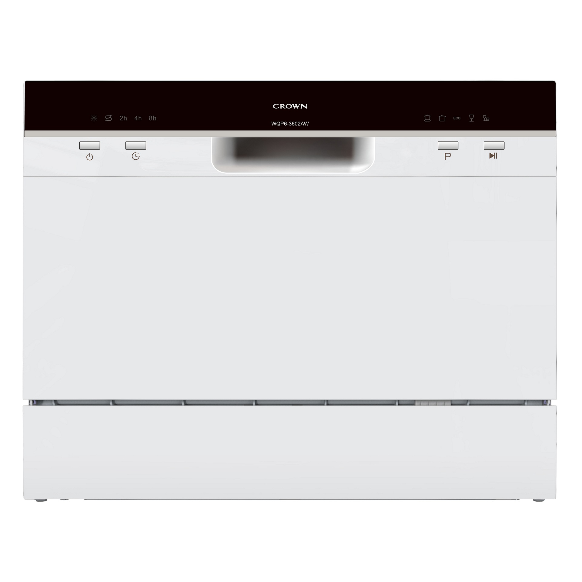 Πλυντήριο πιάτων Crown WQP6-3602AW, 6 σερβίτσια, F WQP6