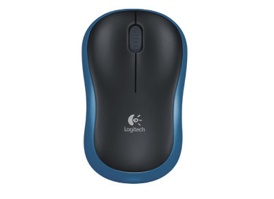 Ποντίκι Logitech M185 Wireless Black-Blue 910-002236 91