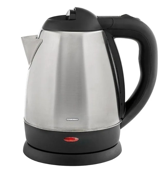 Termomax TK3075 Ηλεκτρικός Βραστήρας 1.2lt, 1350W, Ασημ