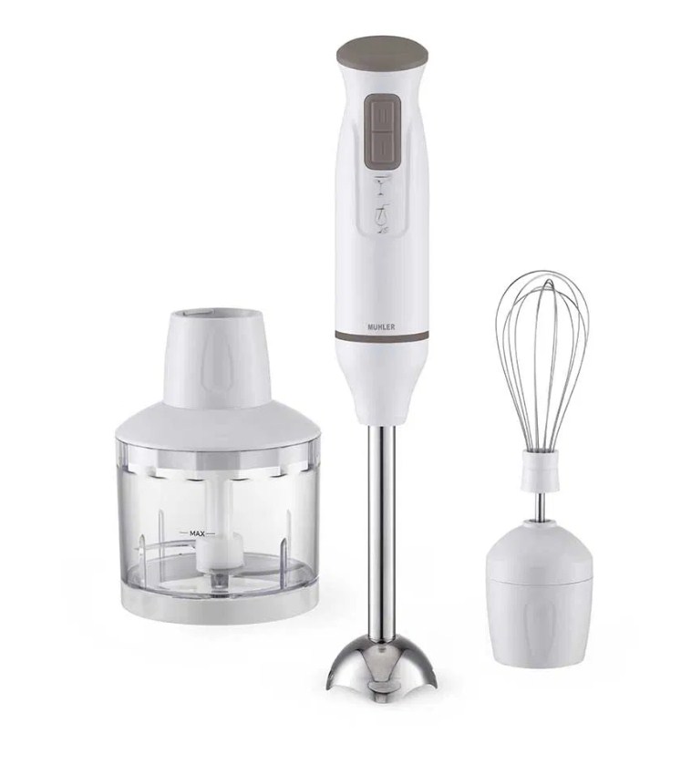 - ΣΗΜΑΝΤΙΚΟ: Σε περίπτωση διαφοράς τιμής από το κατάστημα ισχύει παντα και μόνο η τιμή του καταστήματος Muhler MB-603 Ραβδομπλέντερ με Ανοξείδωτη Ράβδο 600W MB