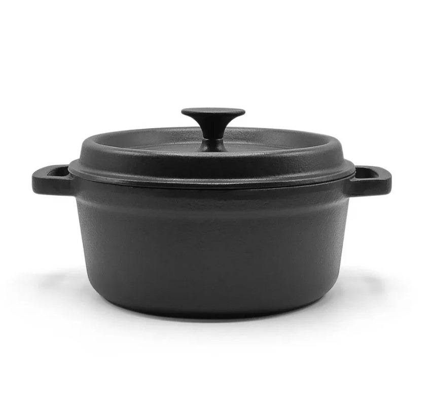 Muhler Tika MR-2448CI Βαθιά Κατσαρόλα από Μαντέμι 24cm 3.4lt (1004357) MR-2448CI