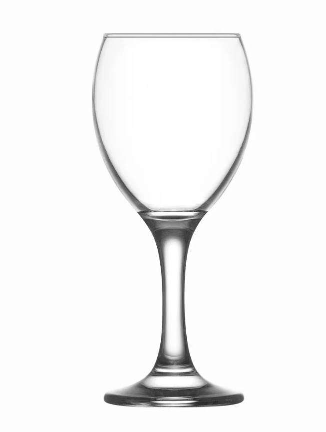 Luigi Ferrero Cada Σετ Ποτήρια Ποτού Γυάλινα Κολωνάτα 245ml 6τμχ FR-553EP FR-553EP