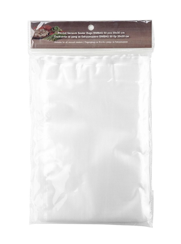 Προκομμένες σακούλες κενού αέρος ML-2030 τεμ. 20χ30 εκ.