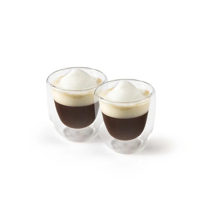 Luigi Ferrero Coffeina FR-8012 Σετ Φλιτζάνια Espresso Γυάλινα 80ml 2τμχ FR-8012