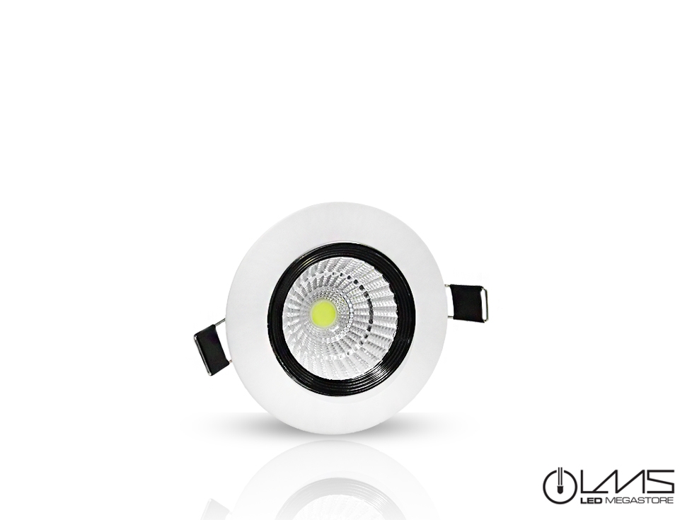 Led Cob Downlights LMS 7 W Epistar Chip Λευκό Ημέρας 05869