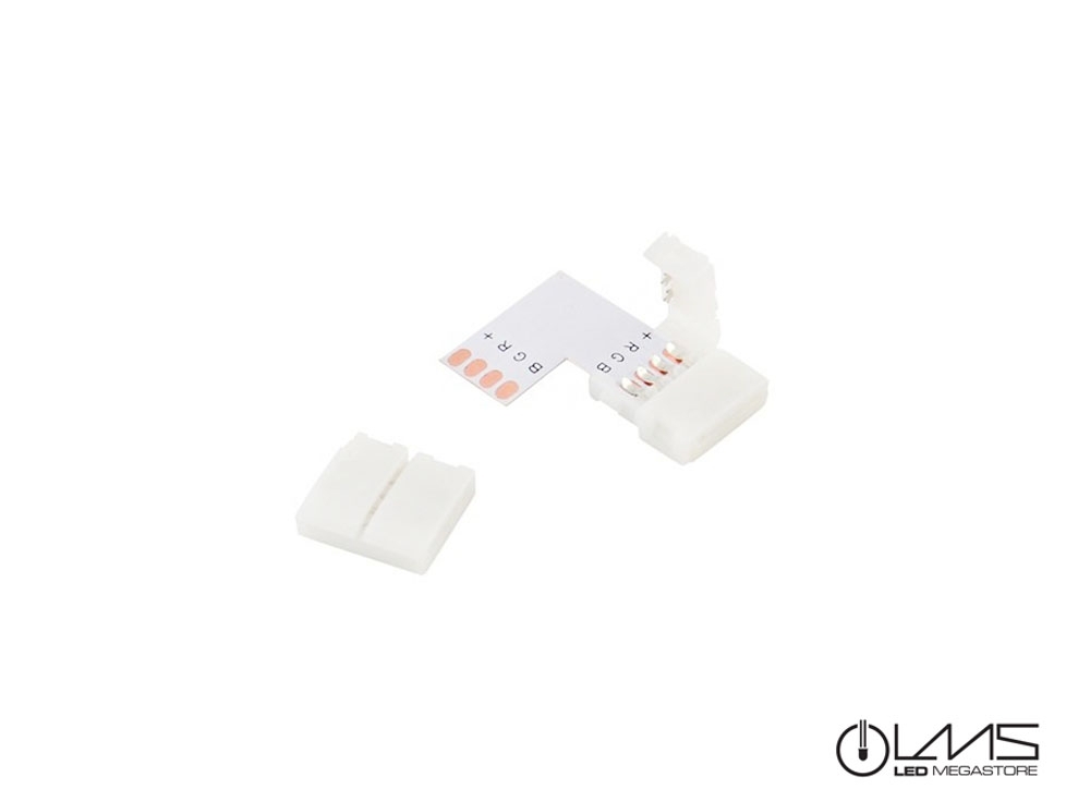 Connector L για Ταινία LED 7.2 14.4 Watt RGB 05525