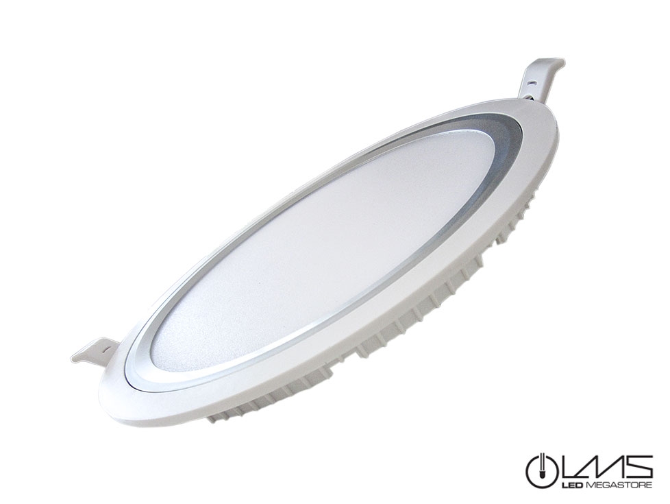 Φωτιστικό Πάνελ Οροφής LEDITO Λευκό 19 Watt 85 - 265 Volt Ψυχρό Λευκό 06000