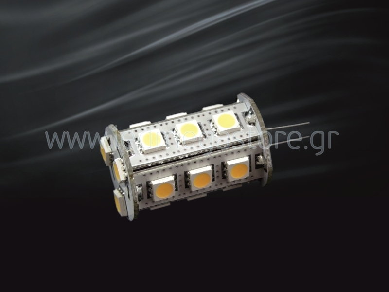 G4 με 18 led 2.64 Watt 12V AC/DC Ψυχρό Λευκό 03981