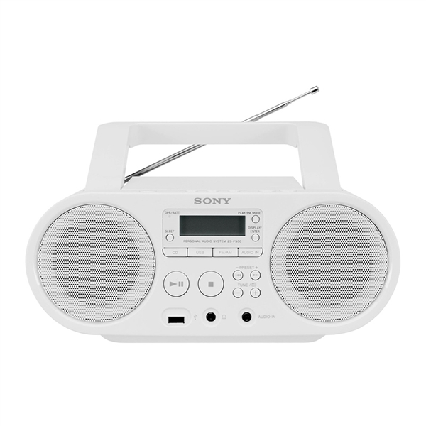 Sony ZSPS50 White Ραδιόφωνο ZSPS50