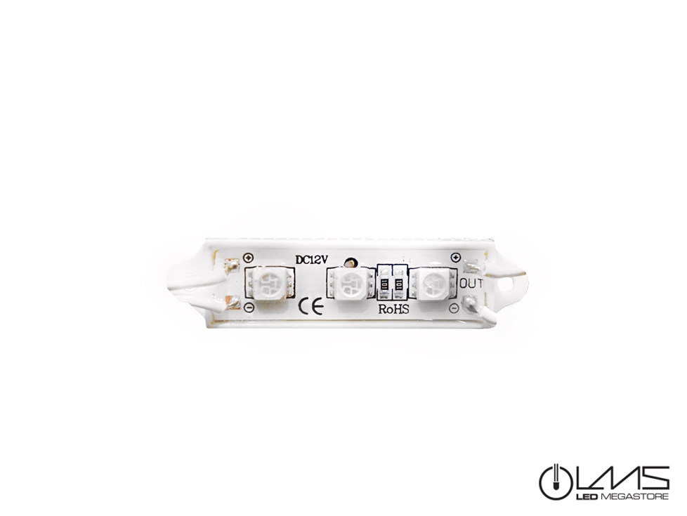 LED Modules 3 SMD 5050 Για Επιγραφές Aδιάβροχο Μπλε 00057