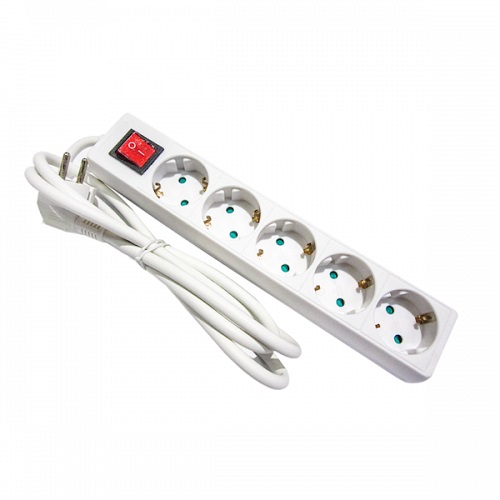 Πολύμπριζο 5 Θέσεων με καλώδιο 1.5 μέτρο και διακόπτη[41033] 41033