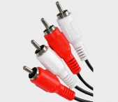 RCA 215B Καλώδιο composite 2 RCA σε 2 RCA αρσενικά 1.5μ