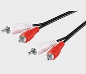 CRCA 215 Καλώδιο composite 2 RCA σε 2 RCA αρσενικά 1,5μ