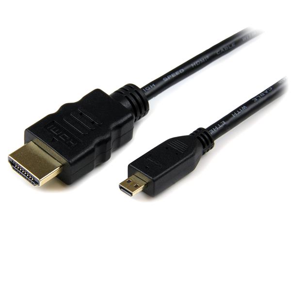 Καλώδιο HDMI A σε HDMI D (micro) 1,5μ High Speed με Eth